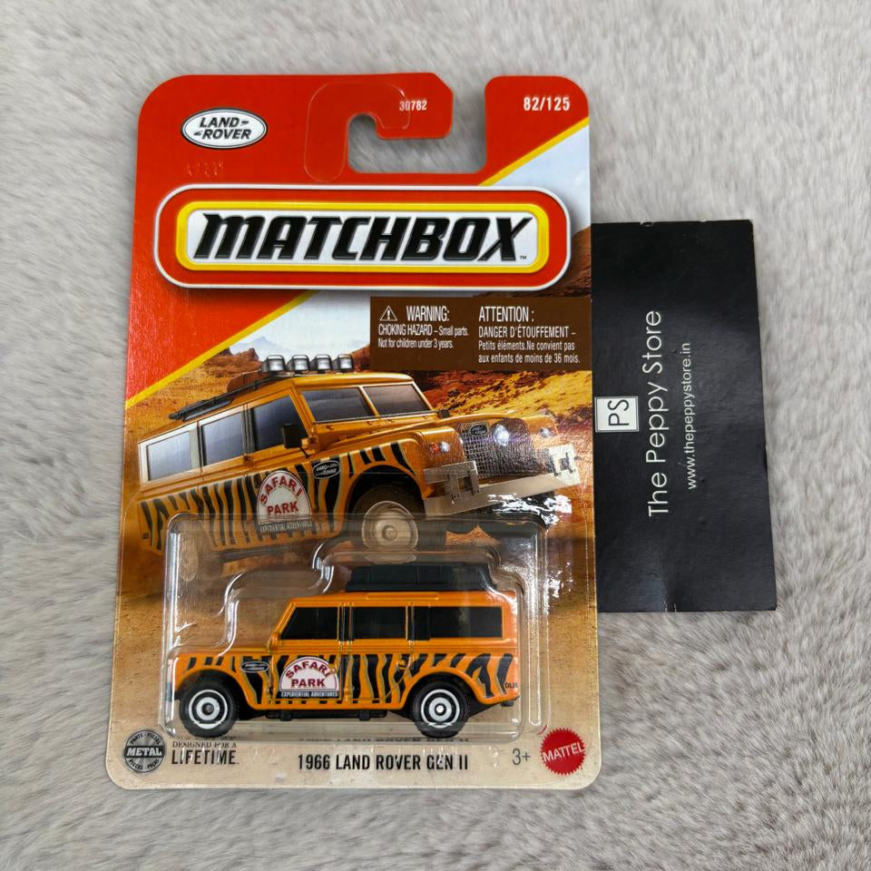 Matchbox Scale 1 : 64 Vehicles Exclusive Collection - 1966 Land Rover Gen 2