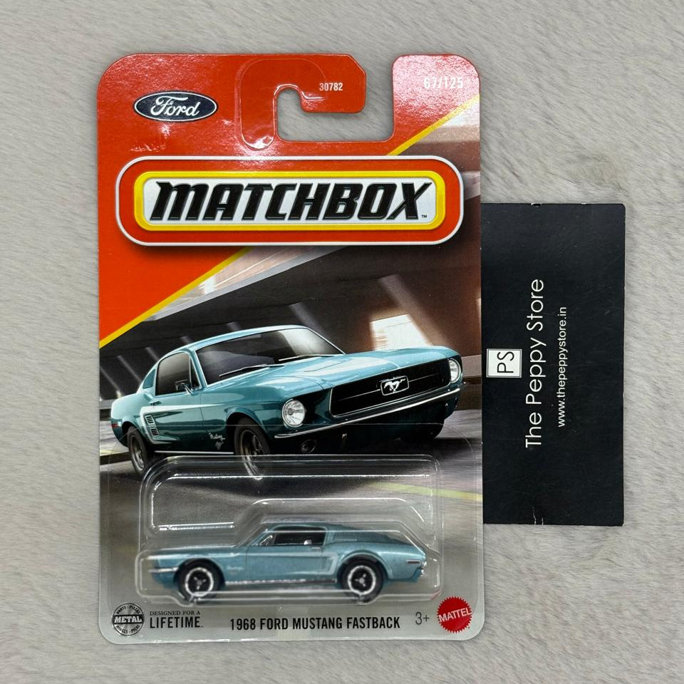 Matchbox Scale 1 : 64 Vehicles Exclusive Collection - 1968 Ford Mustang Fastback