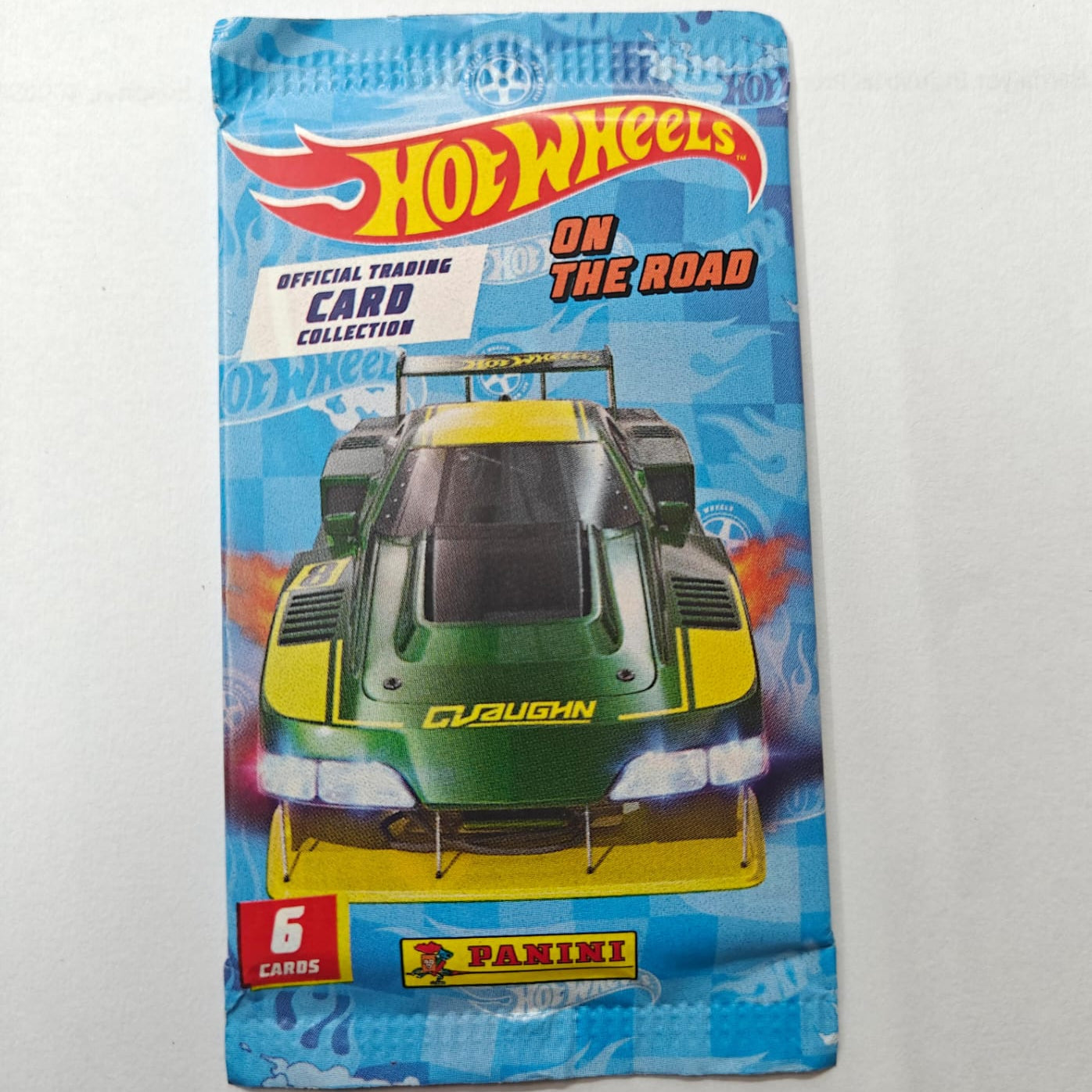 Hot Wheels On The Road Panini imported Official Trading Cards Collection - 6 cards