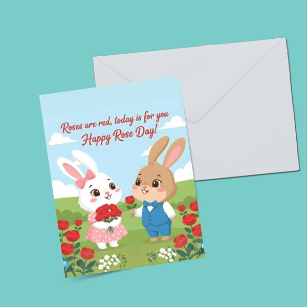 Happy Rose Day Greeting Card