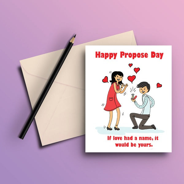 Propose Day Greeting Card