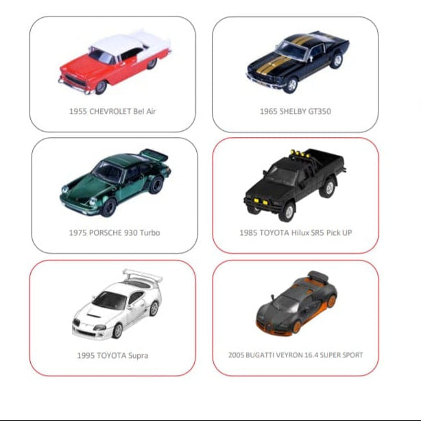 Preorder Majorette Wave 3 Premium Cars, 6-asst. Car Model - Set of 6 - Will be Shipped ON 28th Feb