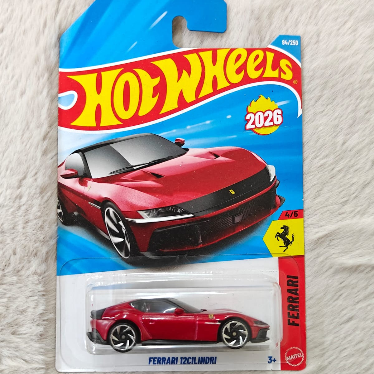 Hot Wheels 2026 Imported D case Vehicle Collection - Ferrari 12Cilindri