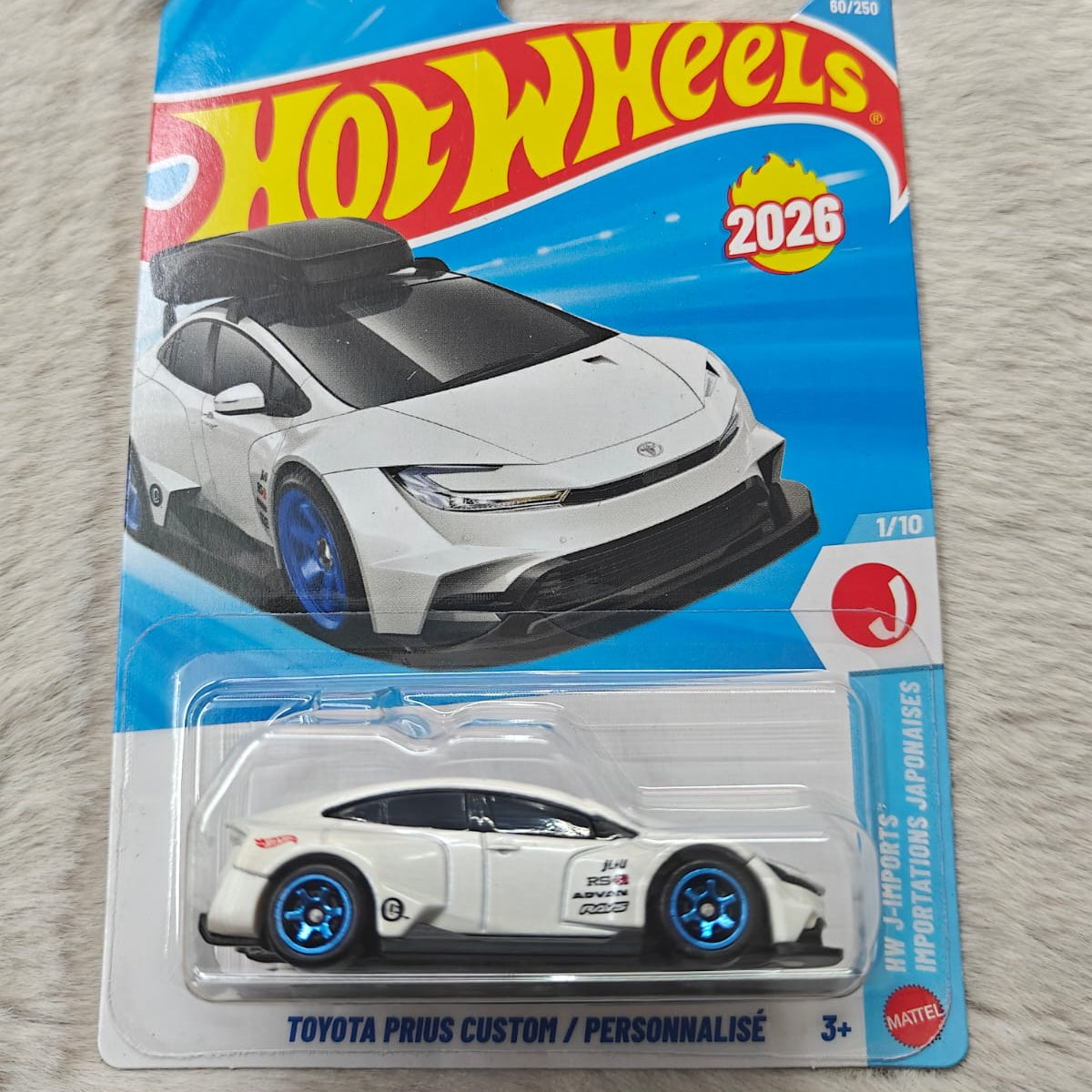 Hot Wheels 2026 Imported D Case Vehicle Collection - Toyota Prius Custom / Personnalise