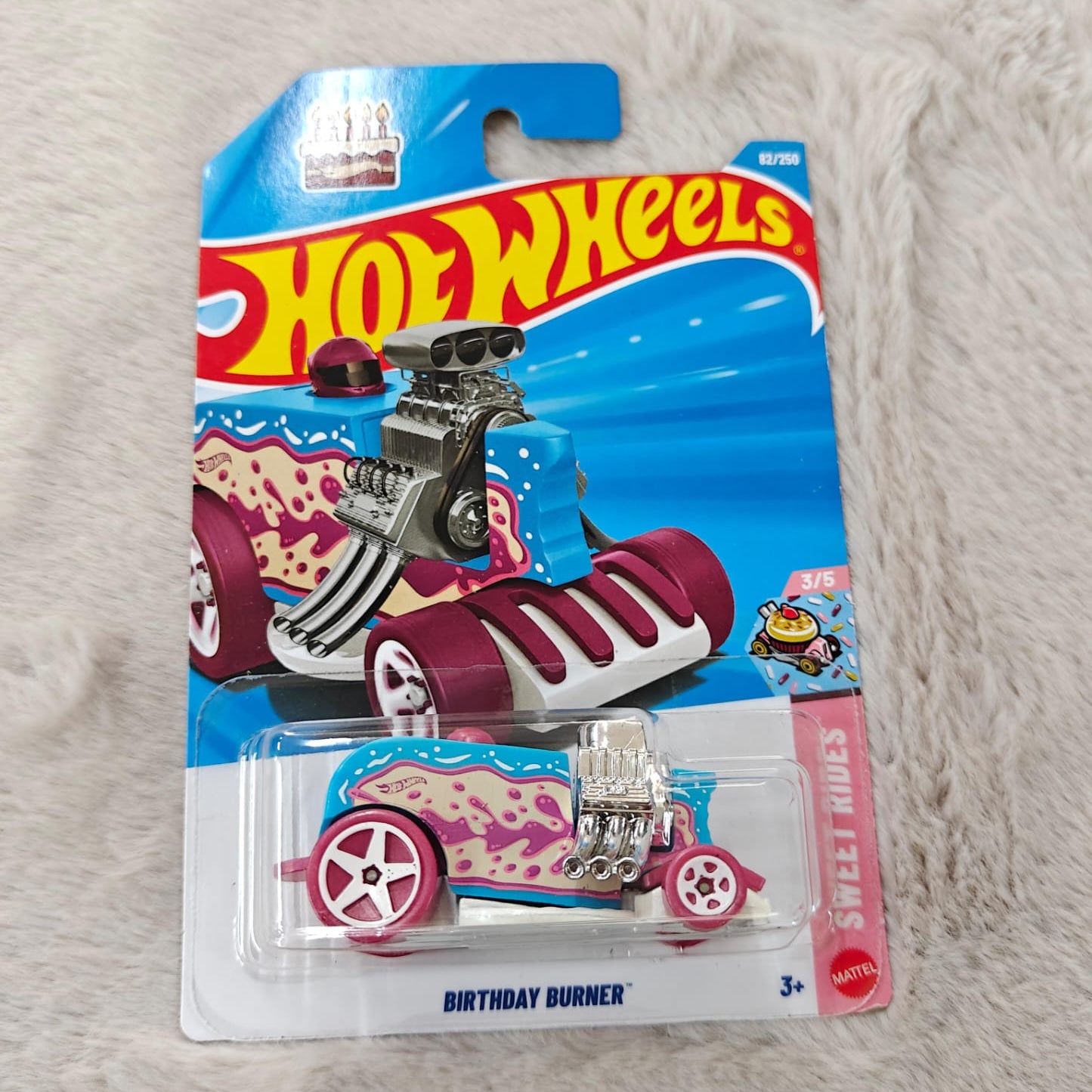 Hot Wheels 2026 Imported D Case Vehicle Collection - Birthday Burner