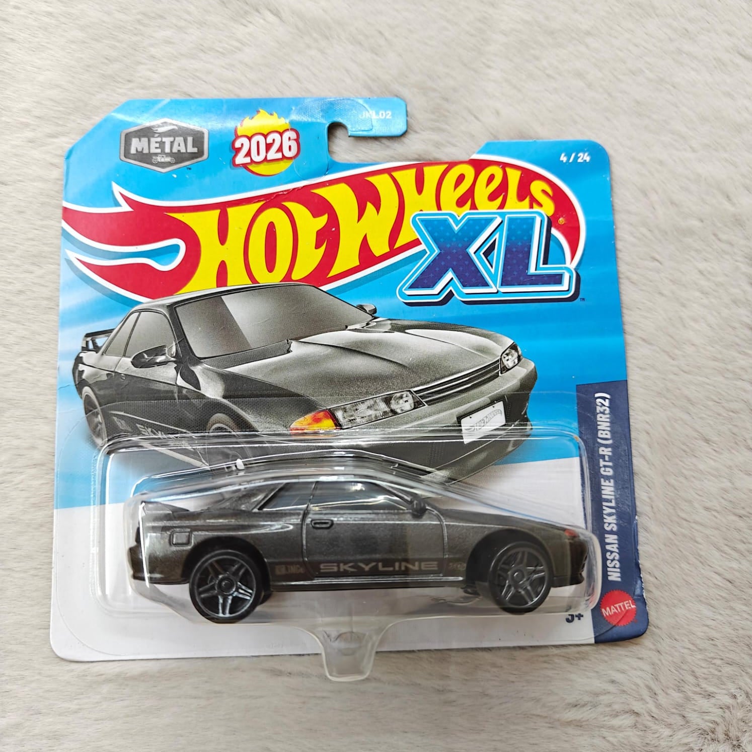 Hot Wheels 2026 Imported Scale 1:43 Premium Vehicle Exclusive Collection - Nissan Skyline GT-R (BNR32)