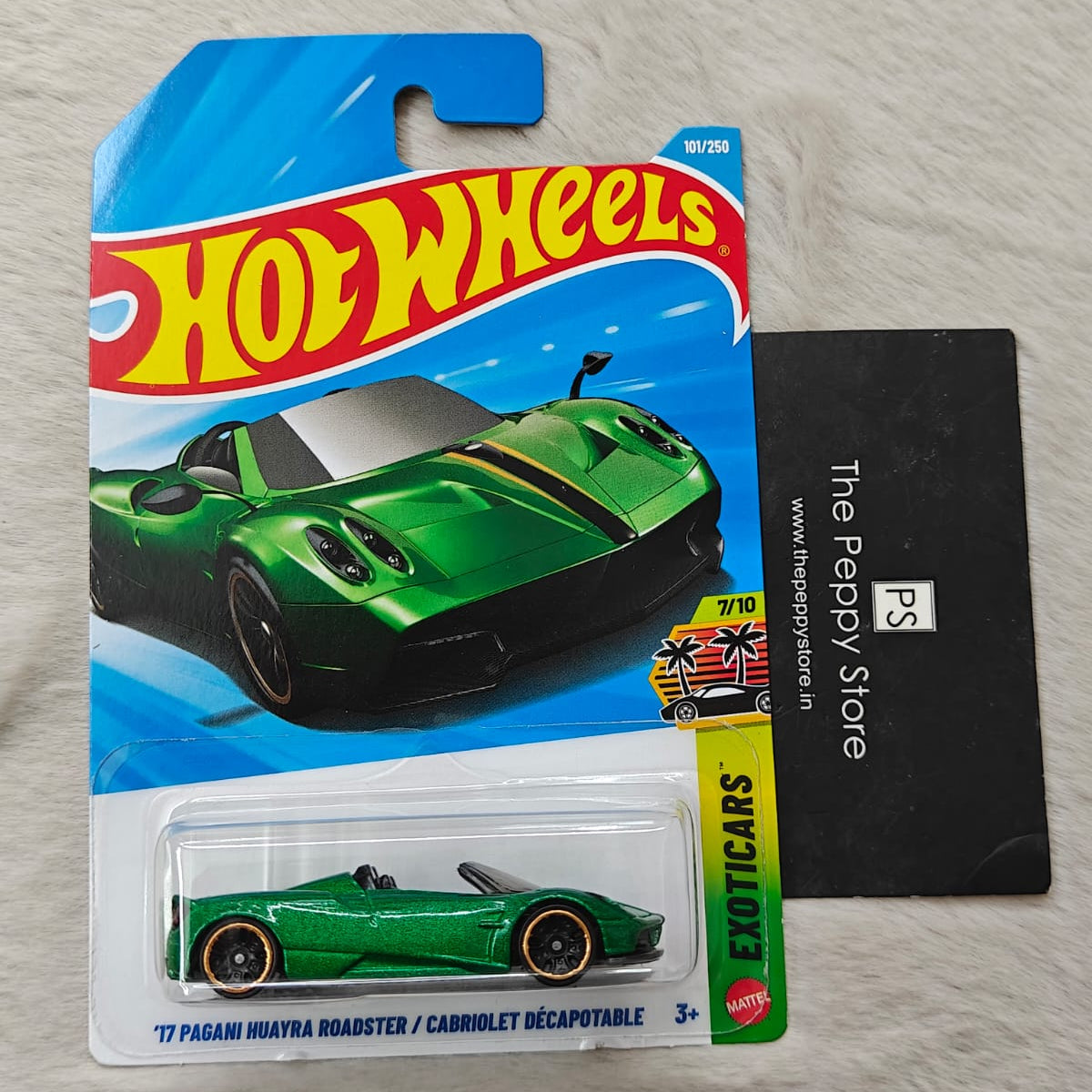 Hot Wheels 2026 Imported E Case Vehicle Collection - '17 Pagani Huayra Roadster / Cabriolet Decapotable