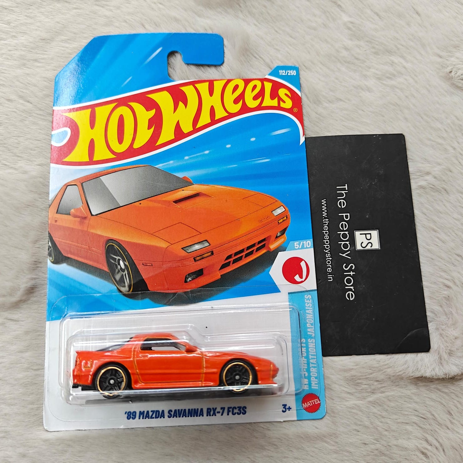 Hot Wheels 2026 Imported E Case Vehicle Collection - '89 Mazda Savanna RX-7 FC3S
