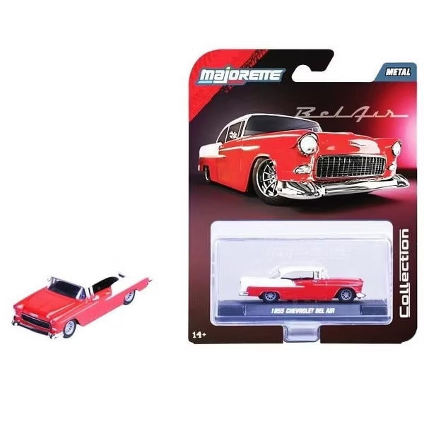 Majorette Wave 3 Premium Car Model - 1955 CHEVROLET Bel Air