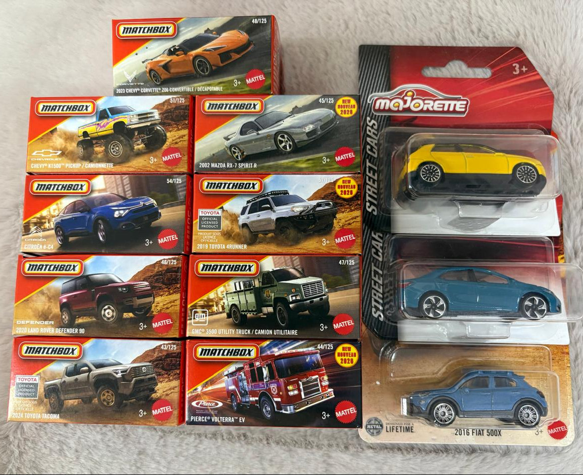 Matchbox Scale 1 : 64 Vehicles Exclusive Collection - Set of 12