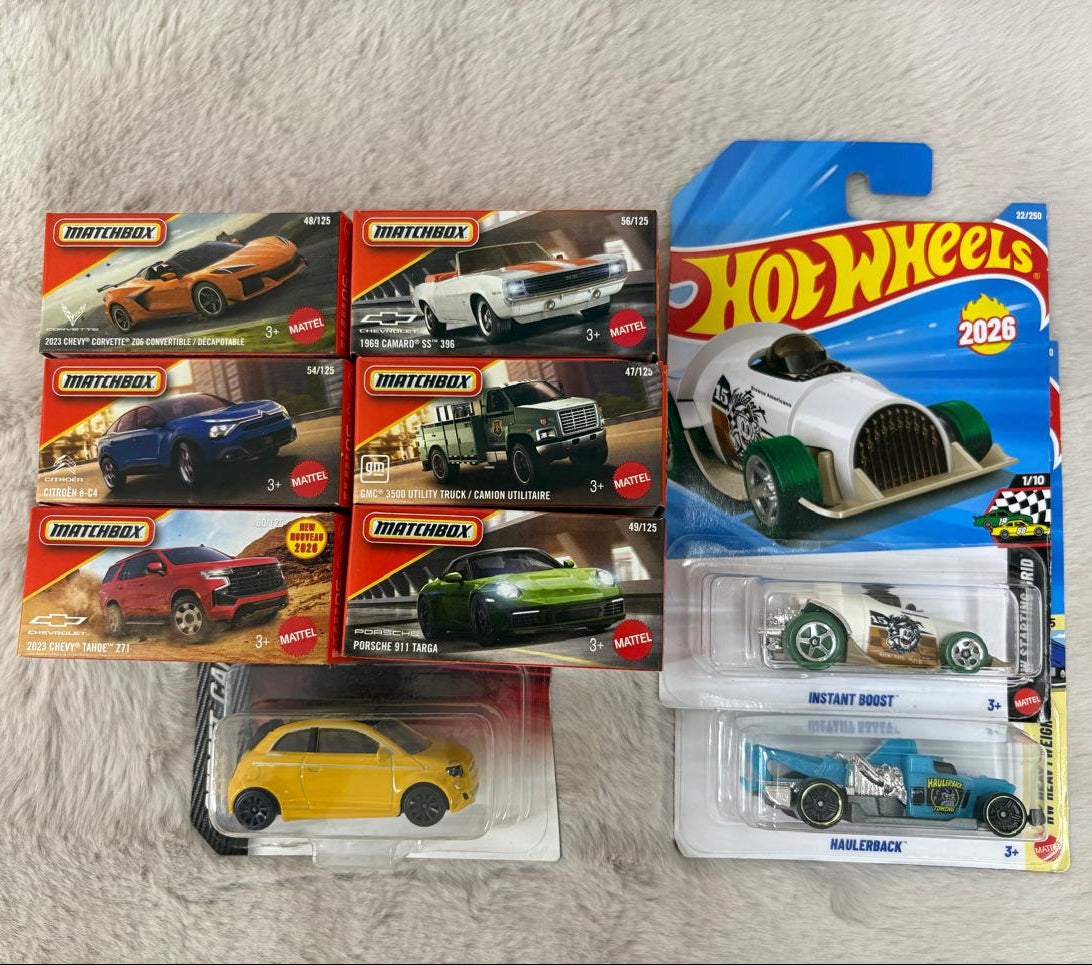 Matchbox Scale 1 : 64 Vehicles Exclusive Collection - Set of 9