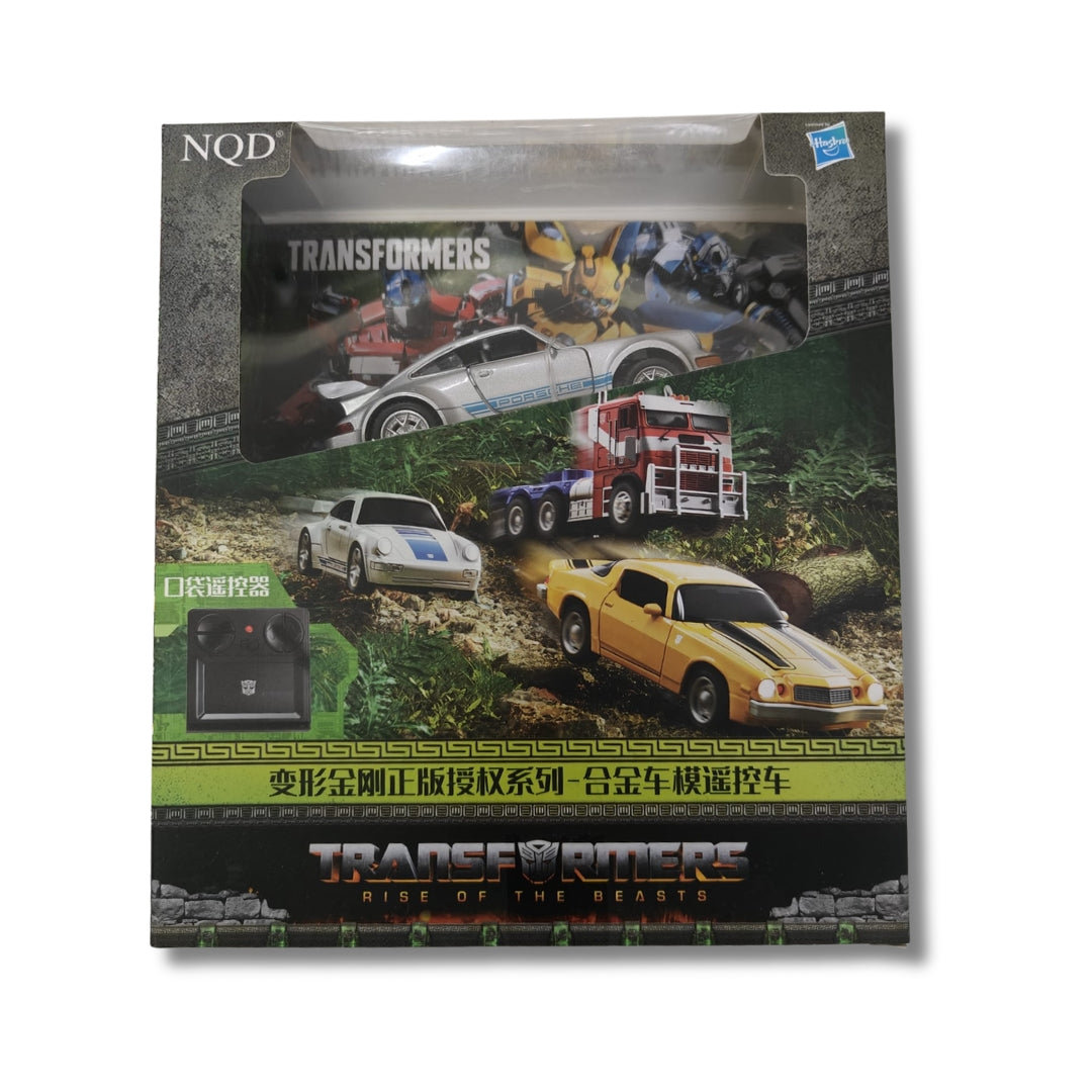 Hasbro Official Transformers Rise Of The Beasts Diecast Remote Control Cars - Set of 3