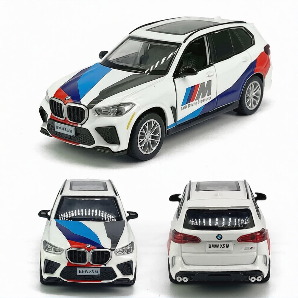 Scale 1 : 43 Official Licensed CCA Cool-Chic Auto Diecast Metal Model Car - BMW X5M (WHITE)