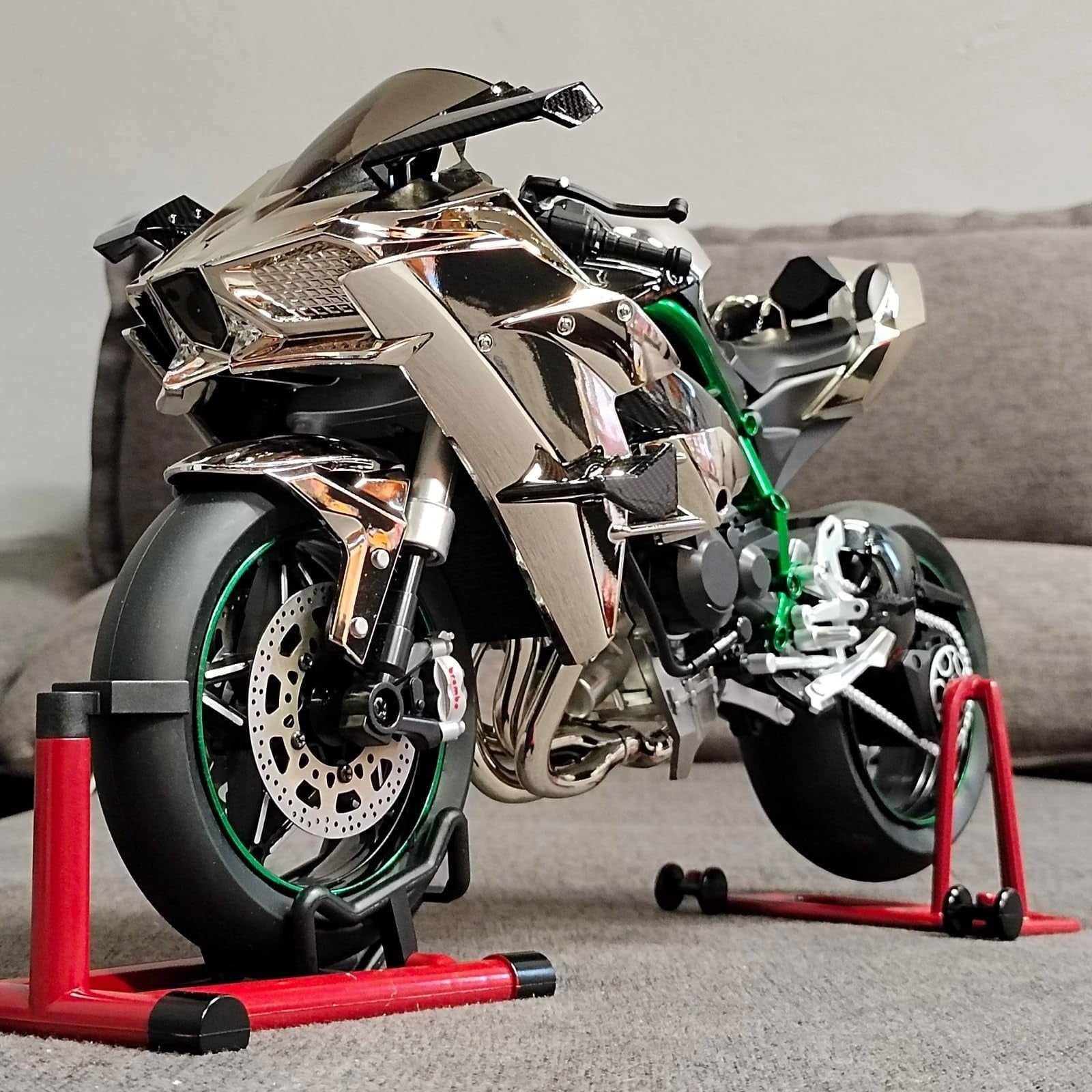 XLG Kawasaki Ninja H2R Alloy Model 1:6 Scale