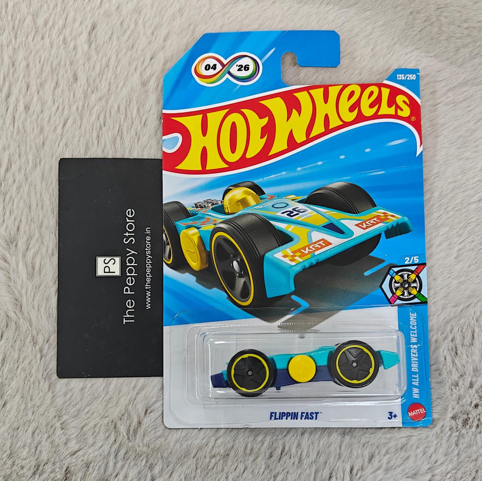 Hot Wheels 2026 Imported F Case Vehicle Collection - Flippin Fast