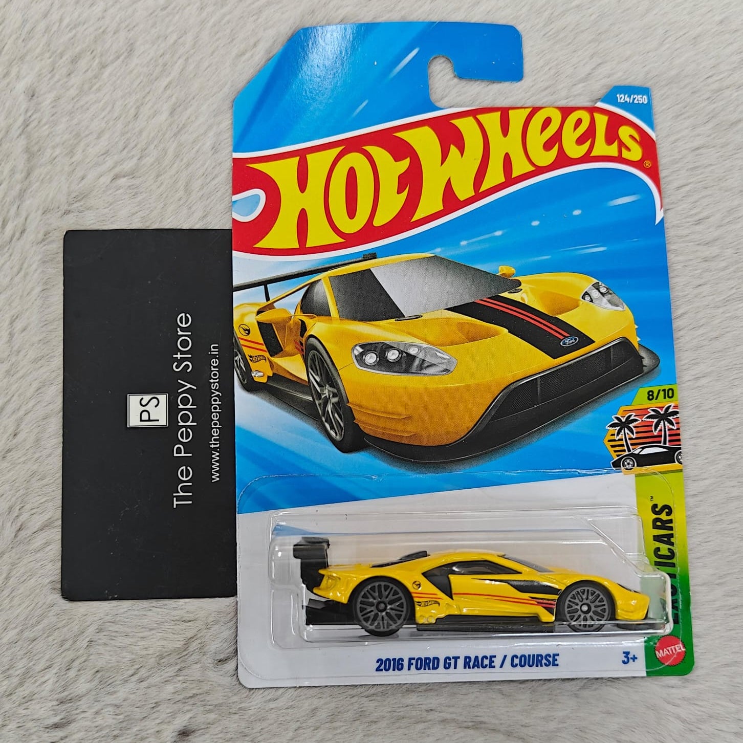 Hot Wheels 2026 Imported F Case Vehicle Collection - Treasure Hunt 2016 Ford GT Race / Course