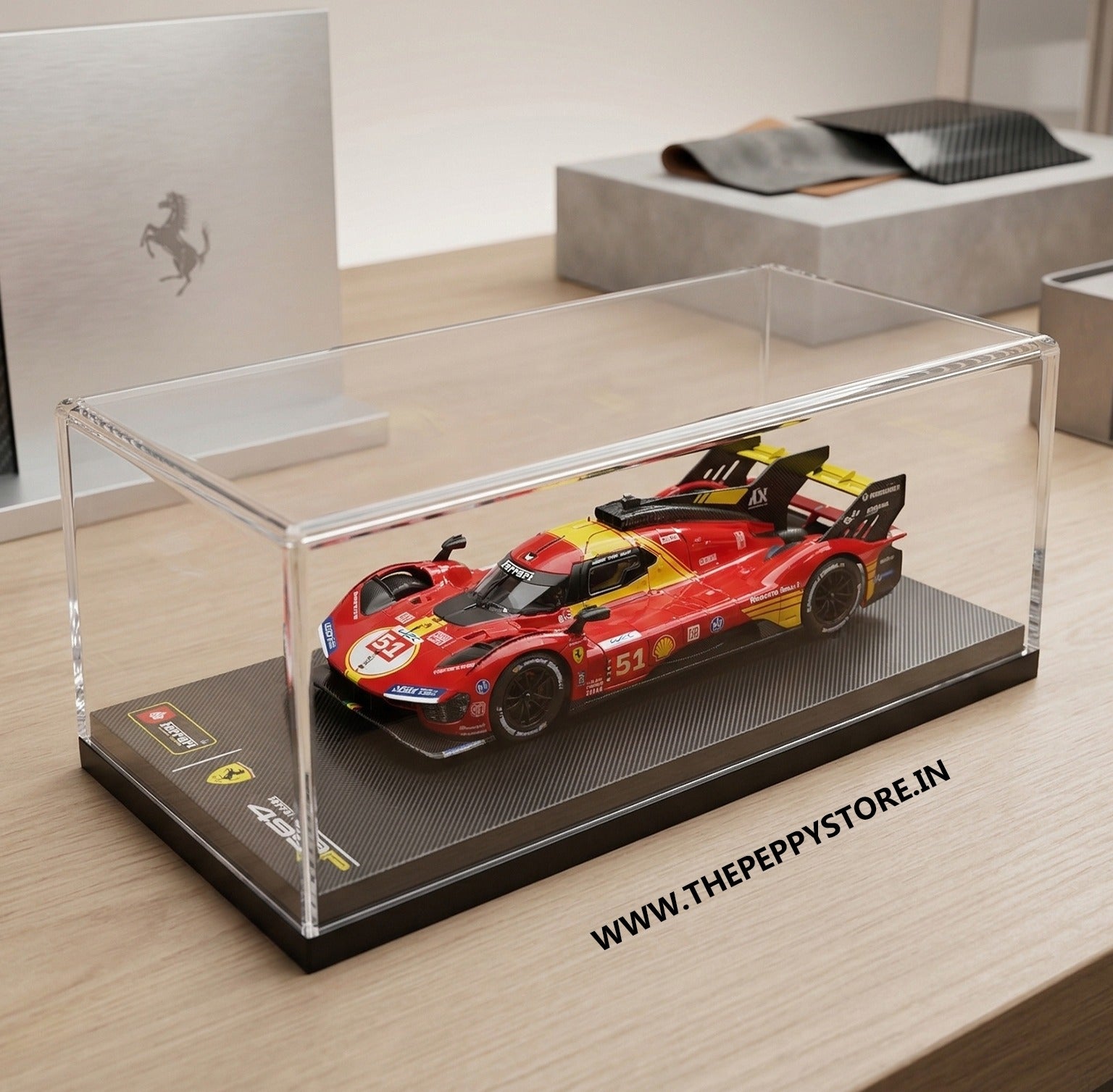 Buy Bburago #51 Ferrari 499P 2025 Le Mans Winner 1:64 Diecast