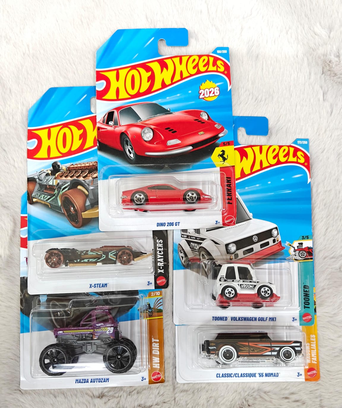 Hot Wheels 2026 H case - Combo of 5