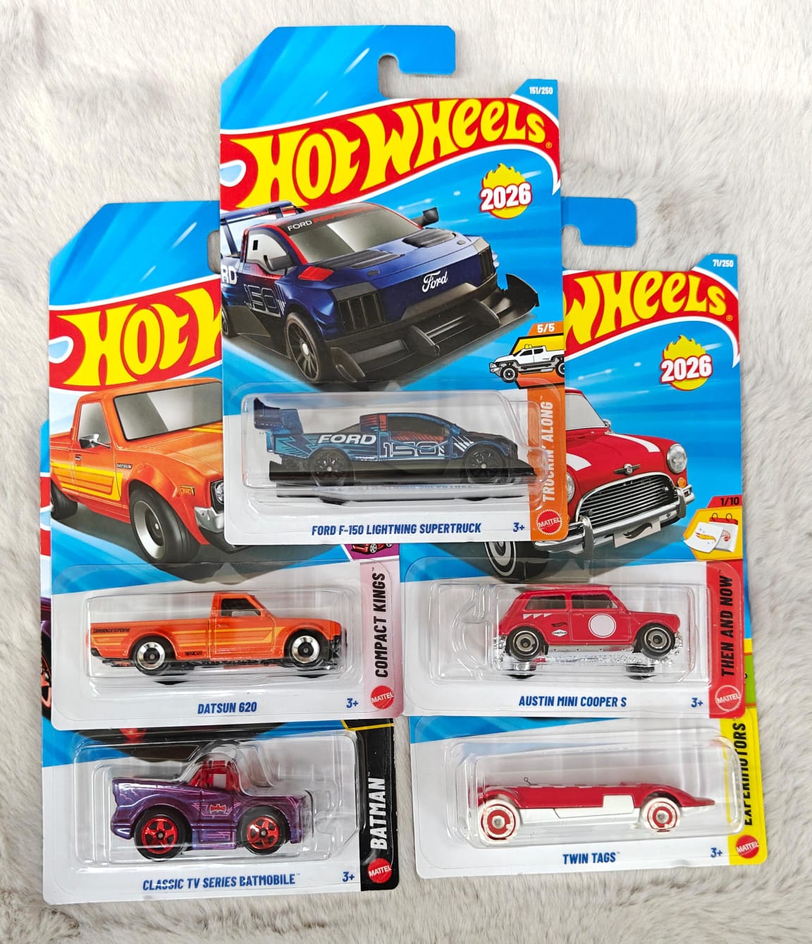 Hot Wheels 2026 H case - Combo of 5