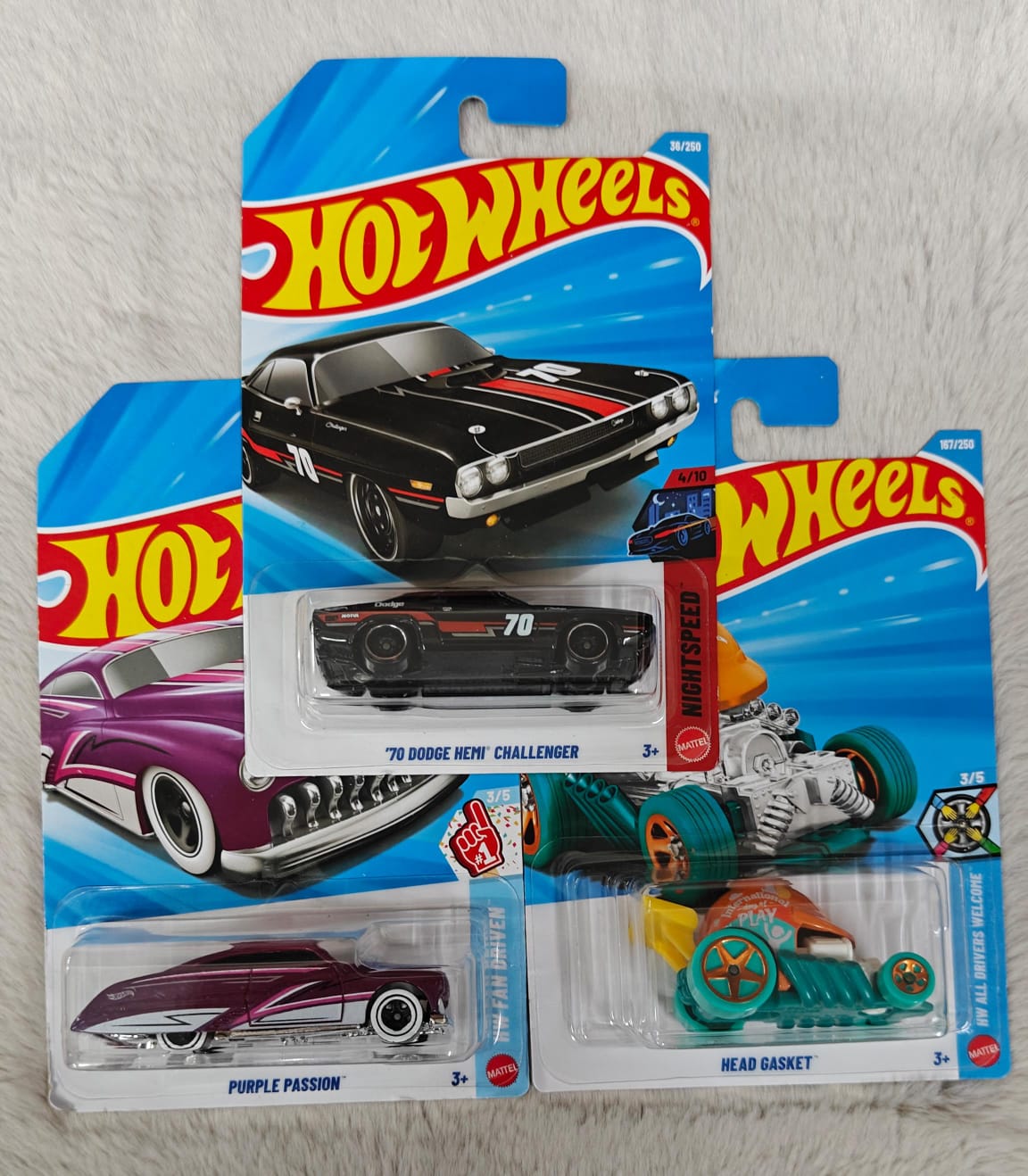 Hot Wheels 2026 H case - Combo of 3