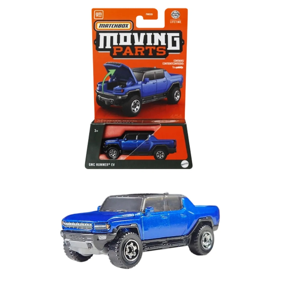 Matchbox Scale 1 : 64 Moving Parts 2024 Imported Vehicles Exclusive Collection - GMC Hummer EV