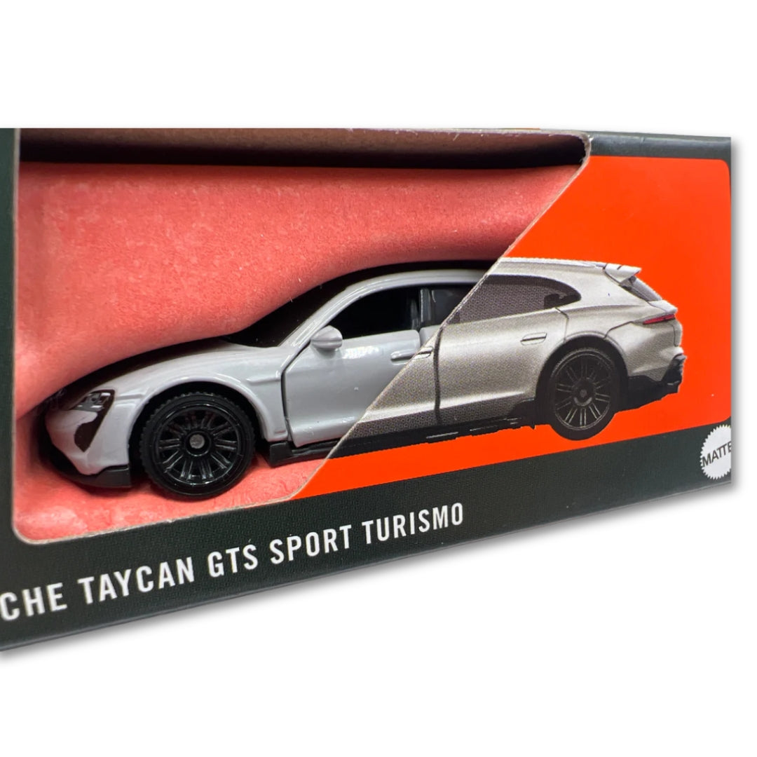 Matchbox Scale 1 : 64 Moving Parts 2024 Imported Vehicles Exclusive Collection - Porsche Taycan GTS Sport Turismo