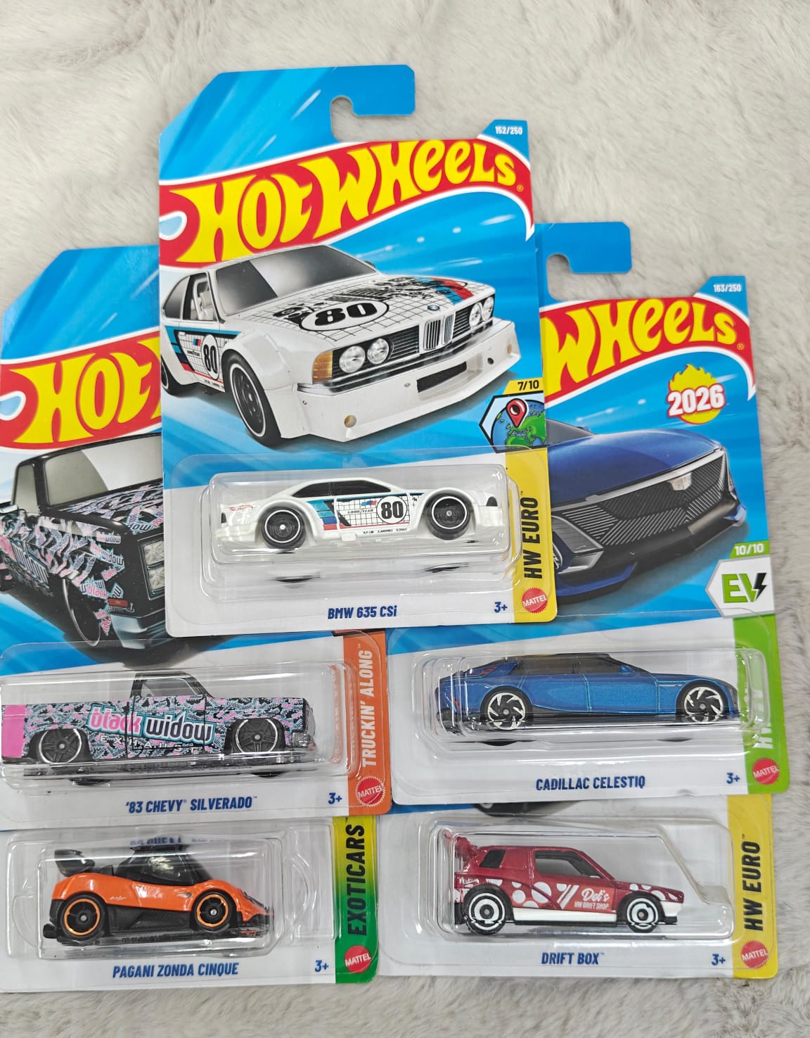 Hot Wheels 2026 H case - Combo of 5