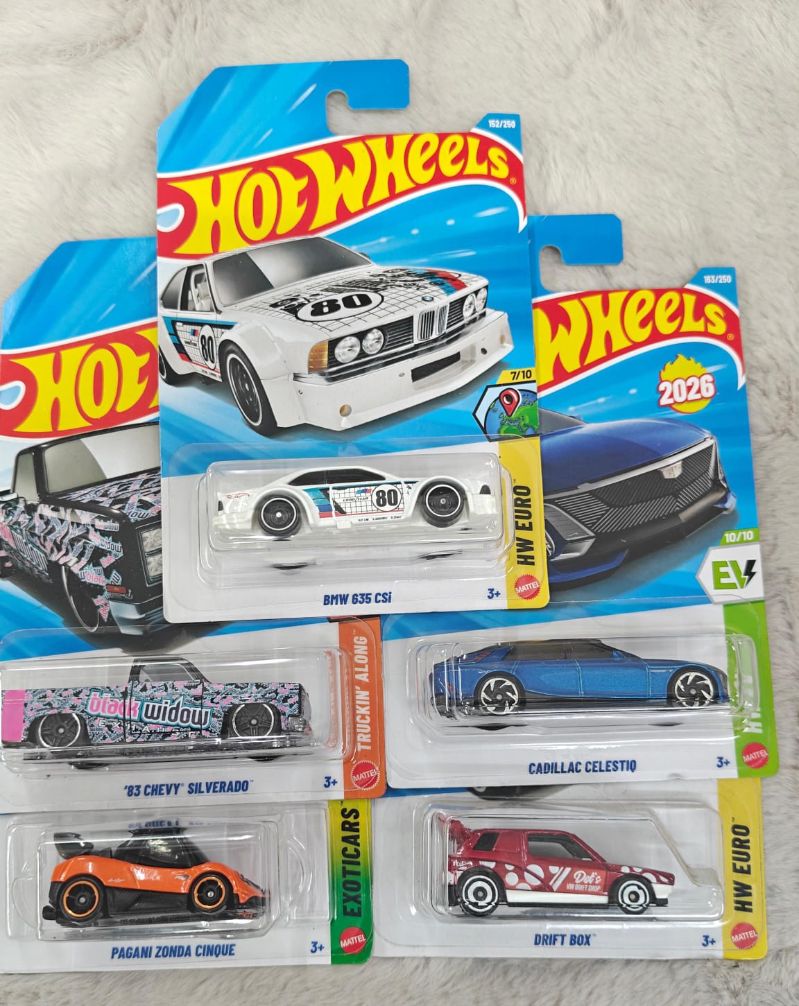 Hot Wheels 2026 H case - Combo of 5