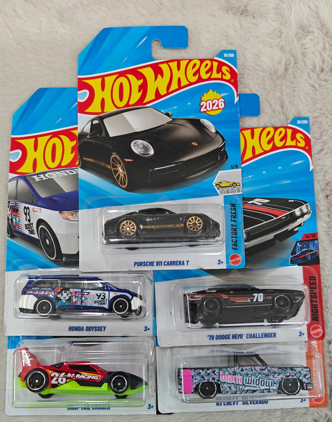 Hot Wheels 2026 H case - Combo of 5