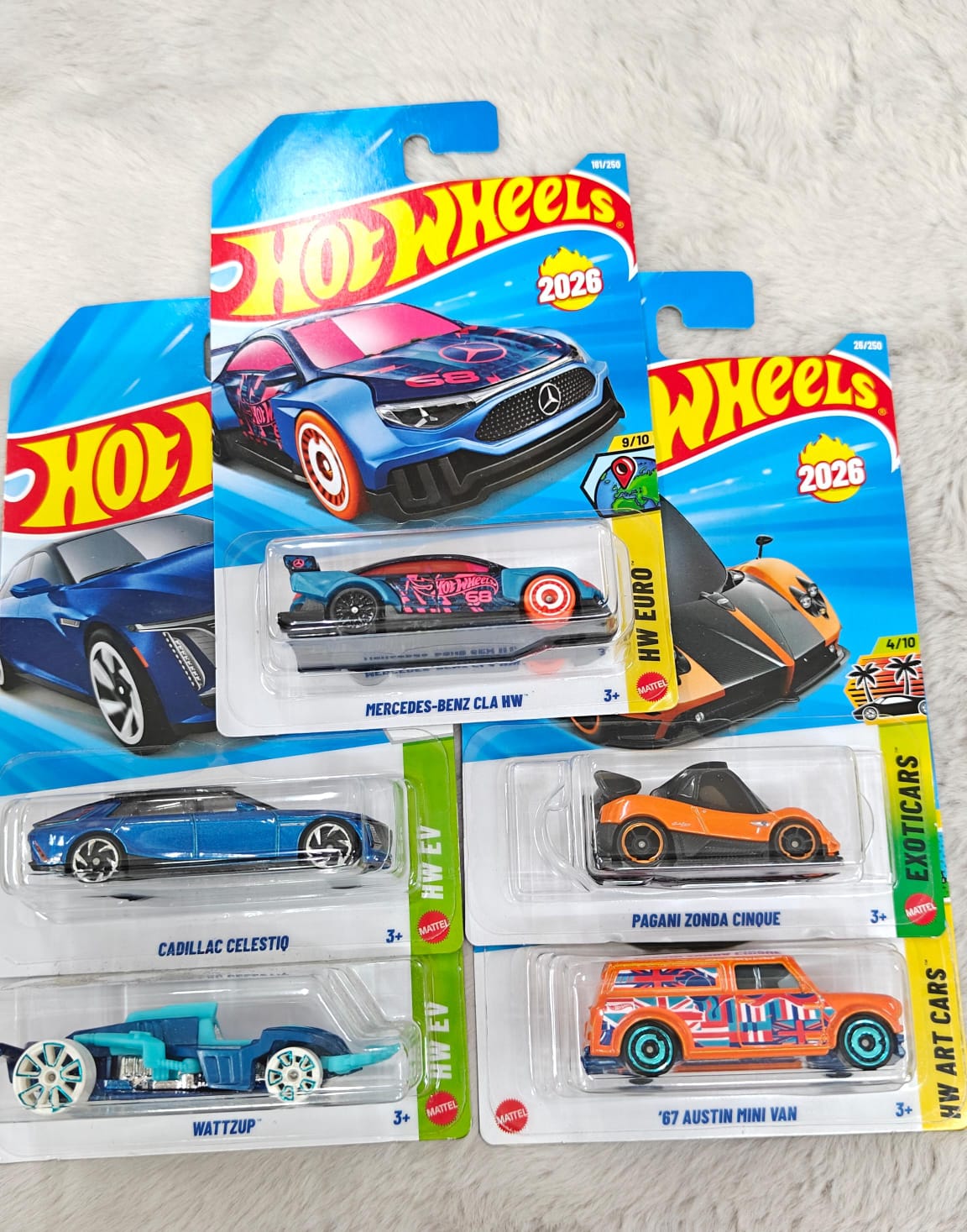 Hot Wheels 2026 H case - Combo of 5
