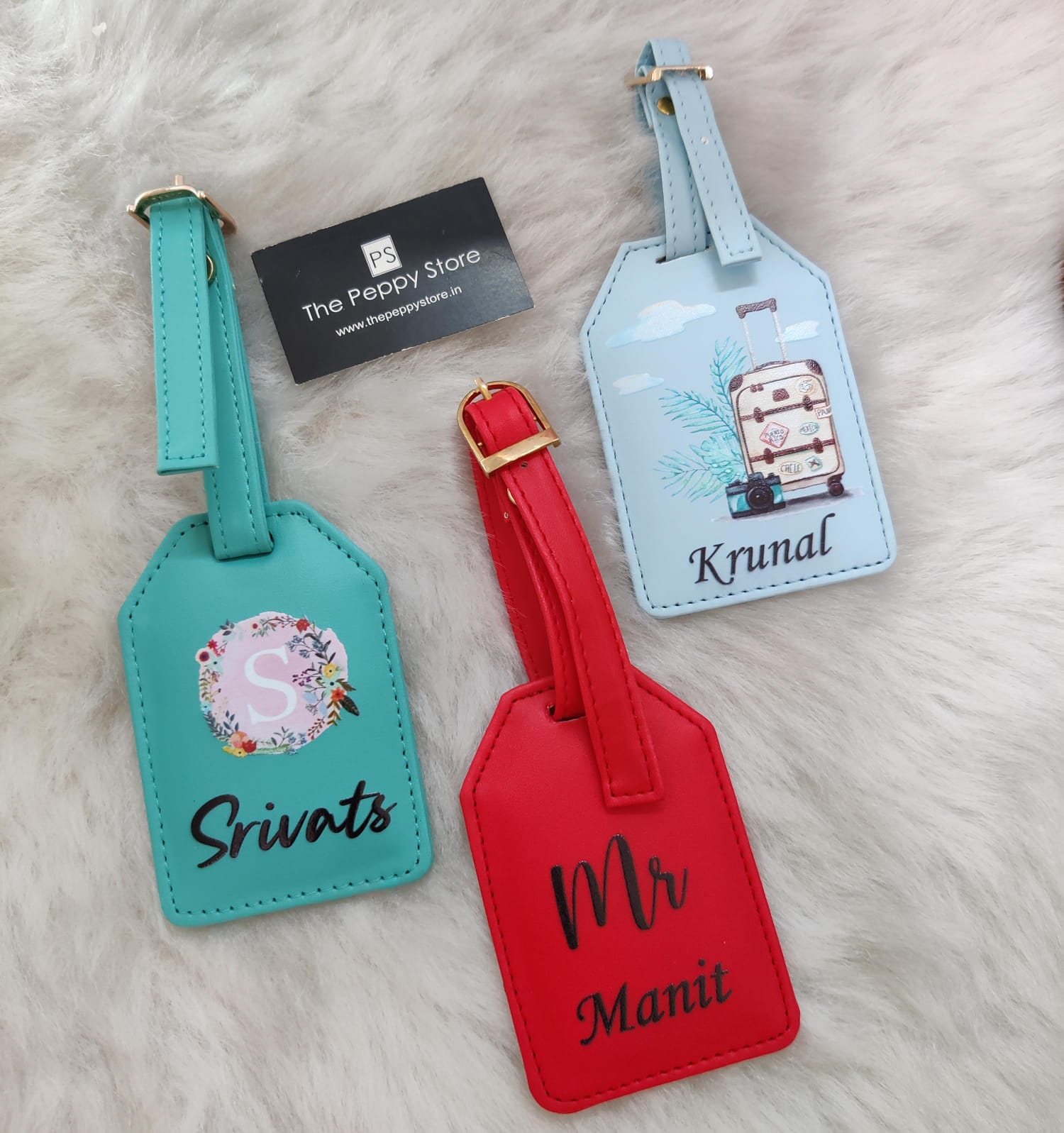 Personalised Luggage Tag - Prepaid Orders Only - No COD Allowed On Personalised Orders