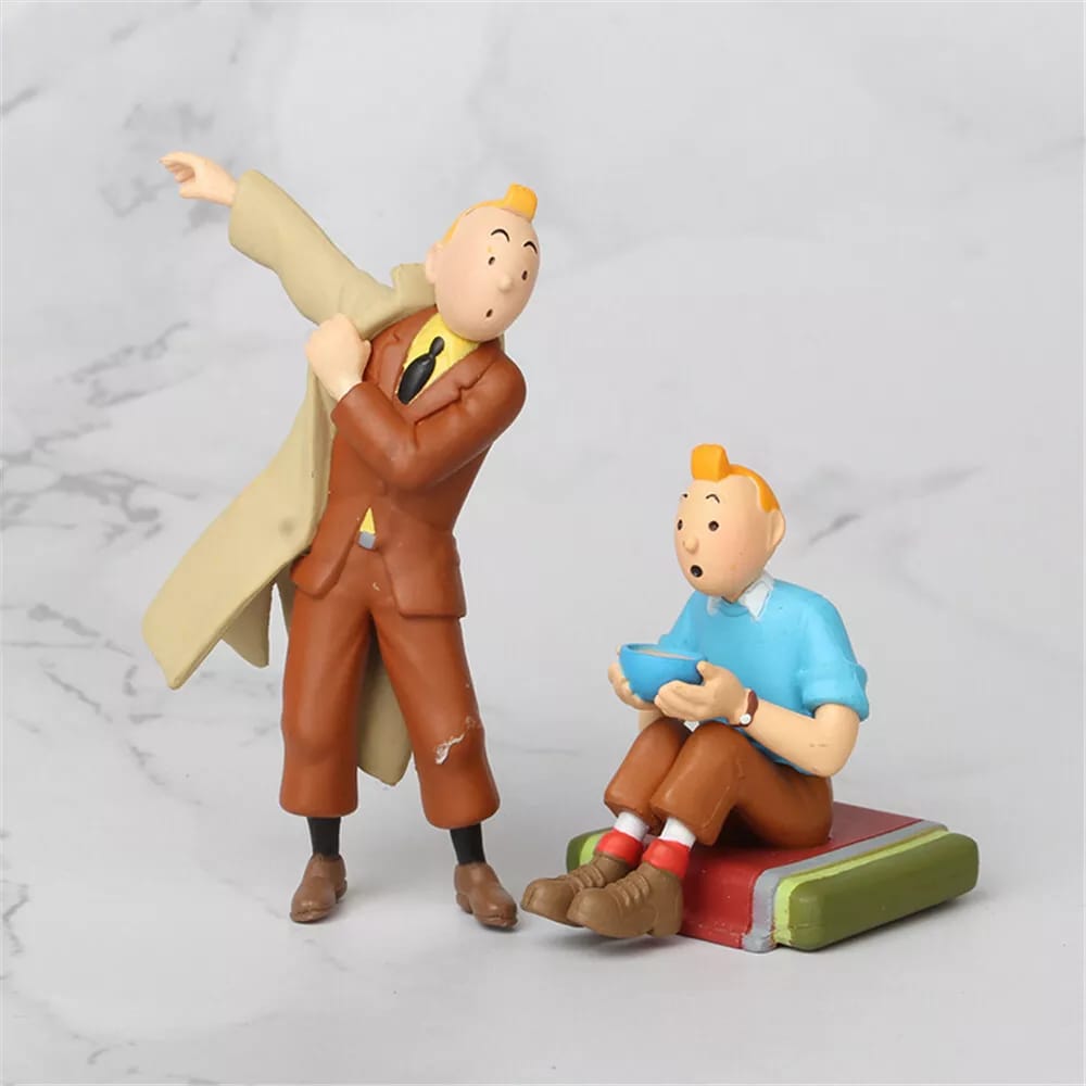 Tin Tin Miniatures (Set Of 6) - Will Be Shipped After 15th January