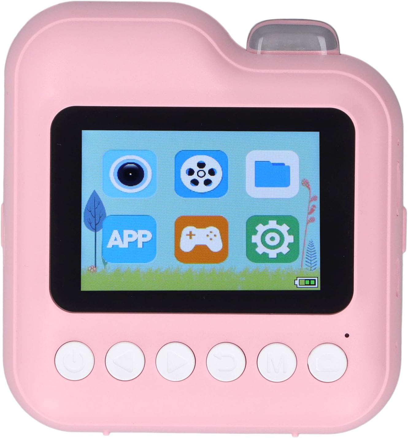 Unicorn Mini Portable Children's Digital Instant Print Capture and Print Camera - Pink