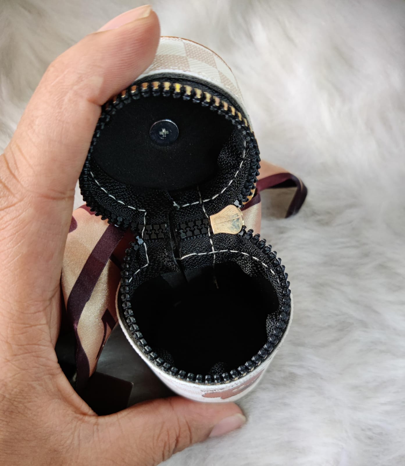 Cute Mini Pouch With Keychain and Bagcharm (Select From Drop Down Menu)