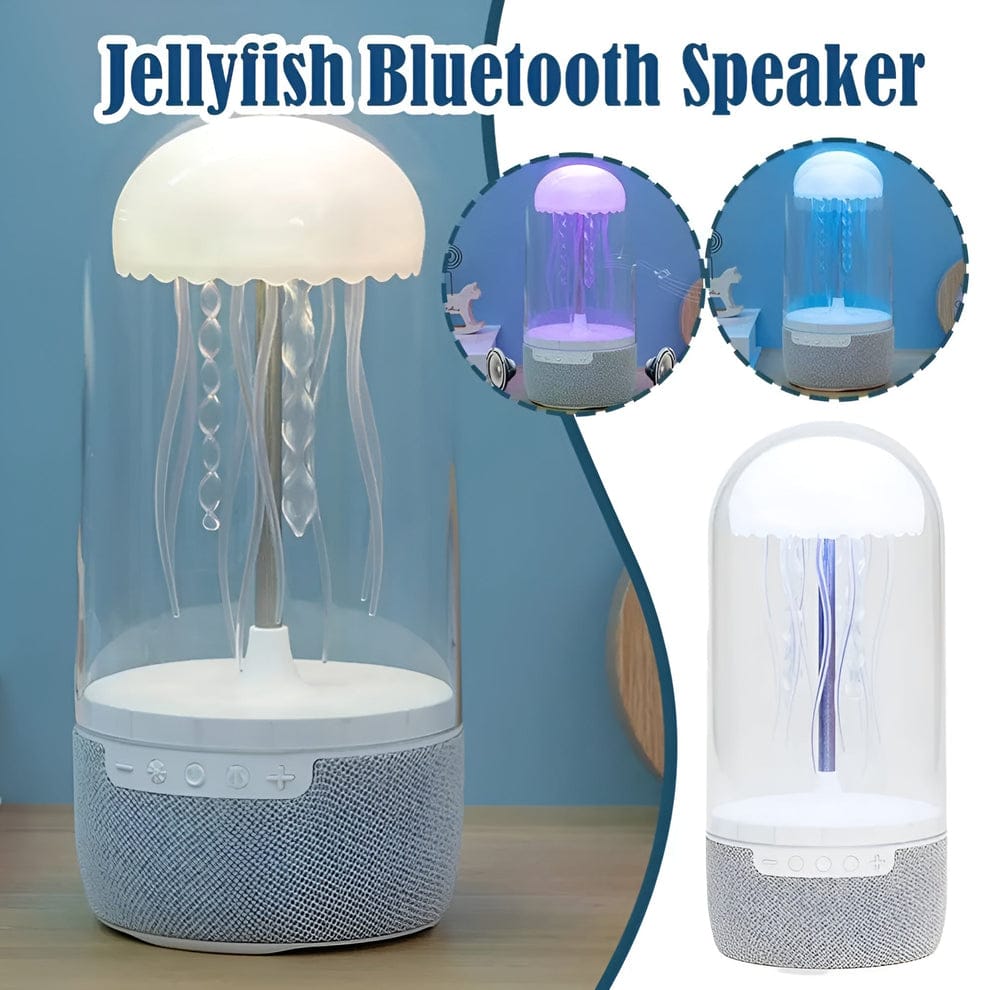 LED Colour Changing Jellyfish Lamp Bluetooth Speaker With USB