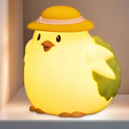 Cute Chick 3D Silicon Lamp