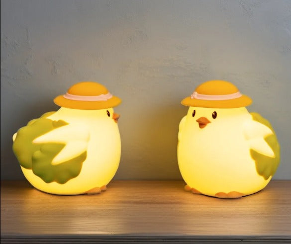 Cute Chick 3D Silicon Lamp