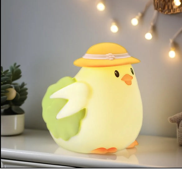Cute Chick 3D Silicon Lamp