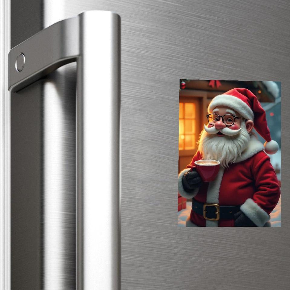 Santa Claus - Christmas Fridge Magnet