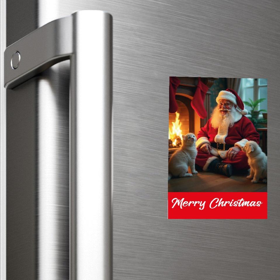 Christmas Santa Claus Fridge Magnet