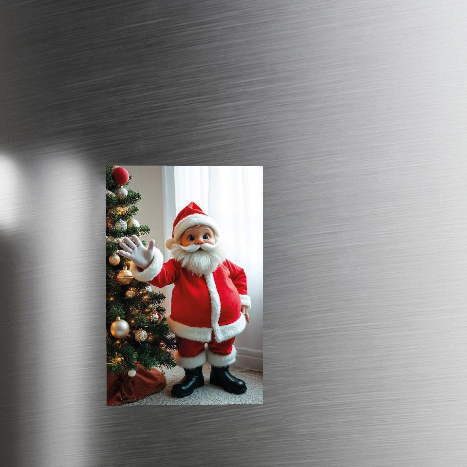 Christmas Santa Claus Fridge Magnet