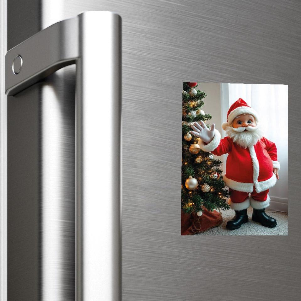 Christmas Santa Claus Fridge Magnet