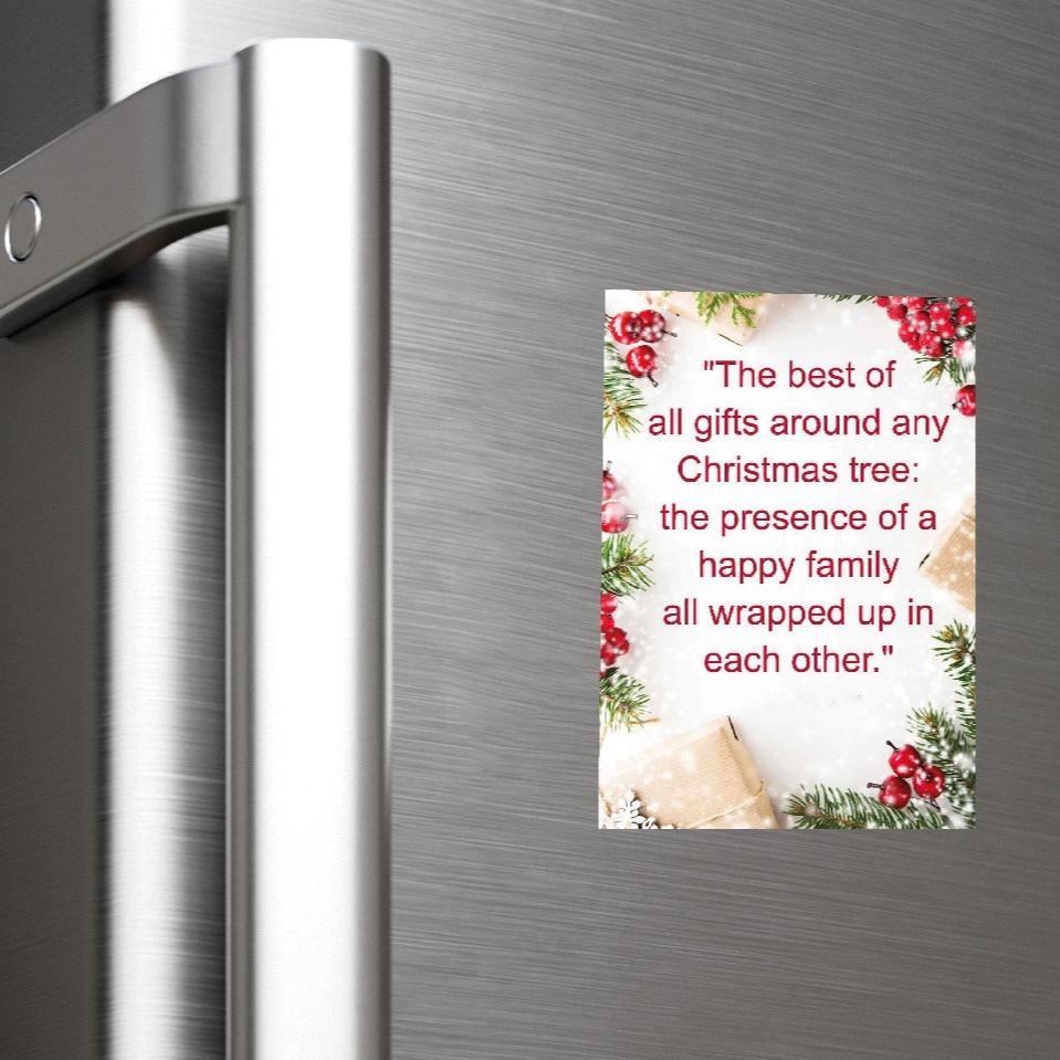 Christmas Quote Fridge Magnet