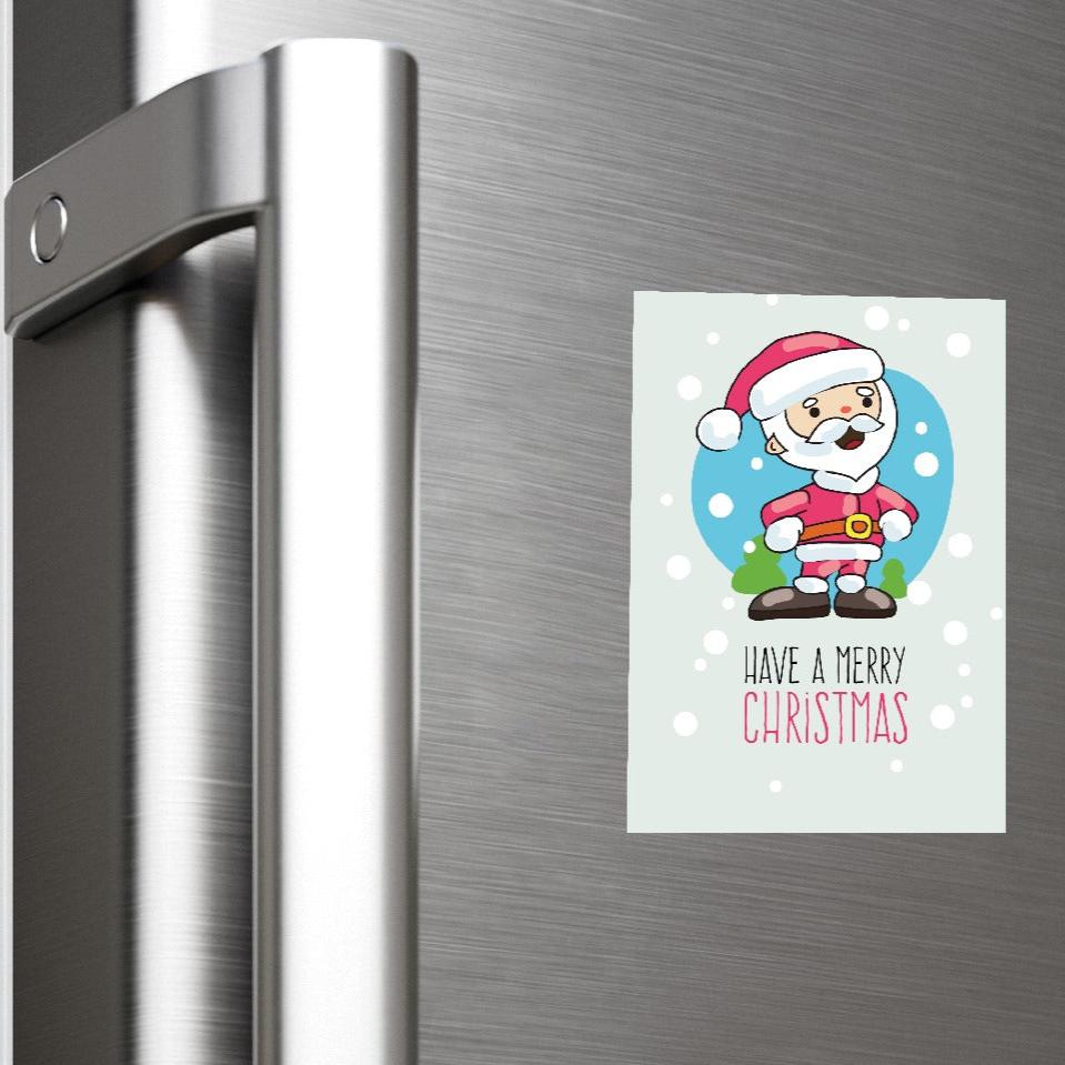 Christmas Santa Fridge Magnet
