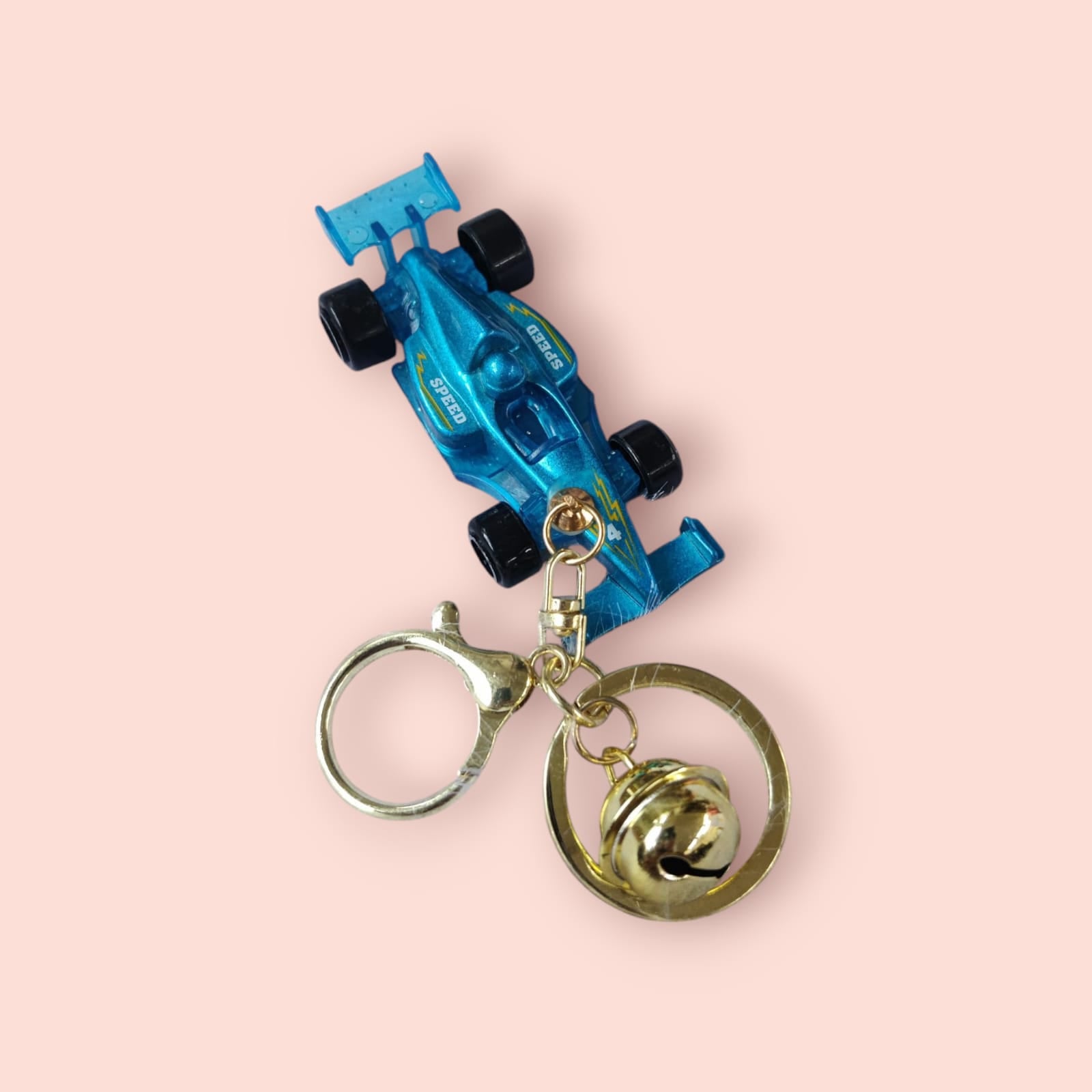 Car Metal Keychain With Bagcharm
