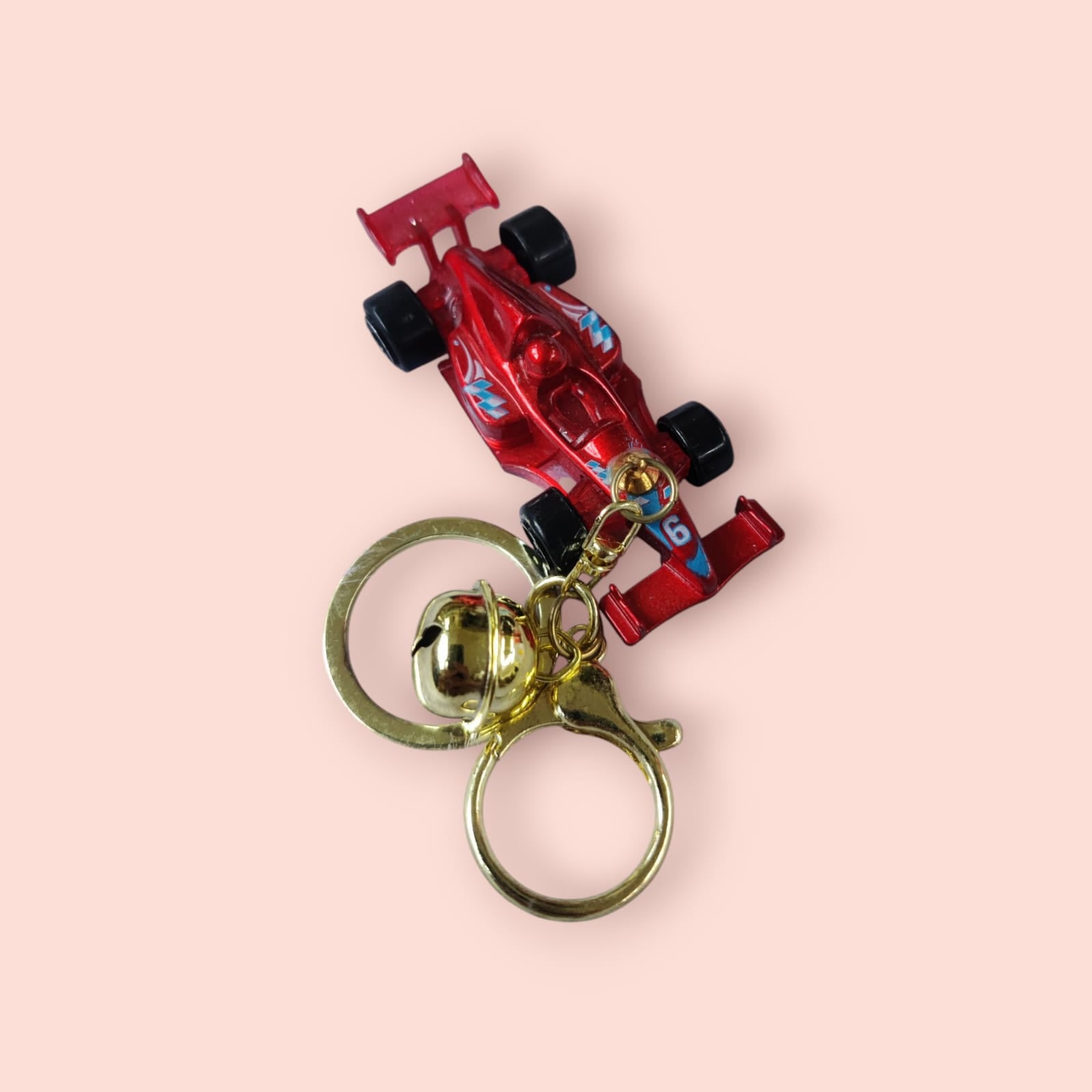 Car Metal Keychain With Bagcharm