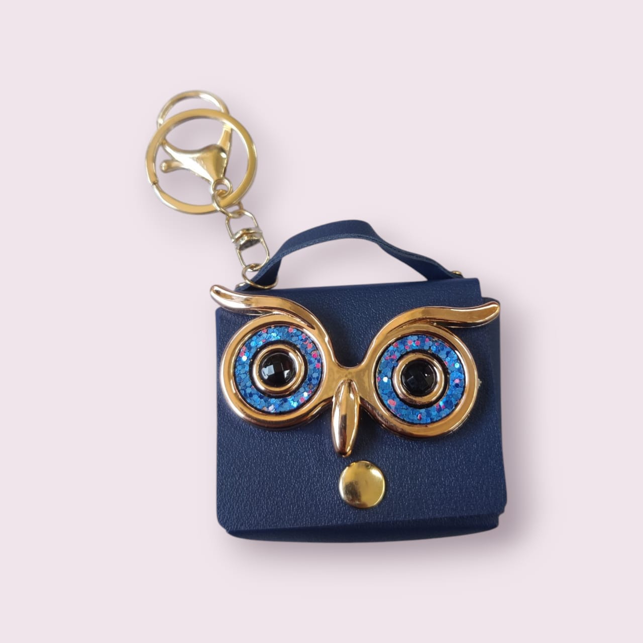 Cute Owl Mask Handbag Keychain With Bagcharm (Select From Drop Down Menu)
