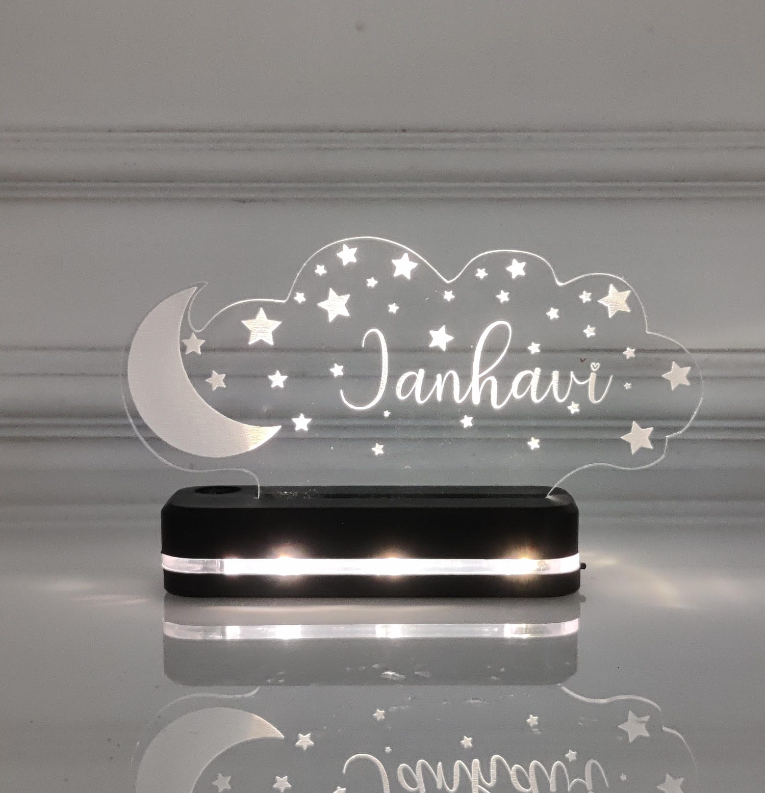 Customised Name LED Night Lamp (No Cash On Delivery Allowed On This Product)