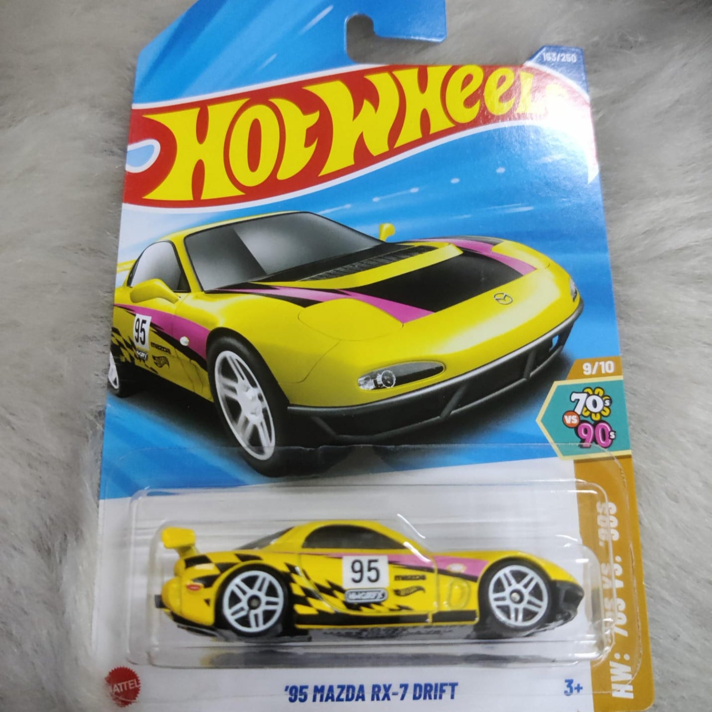Hot Wheels Rare Vehicle Exclusive Collection - '95 Mazda Rx-7 Drift