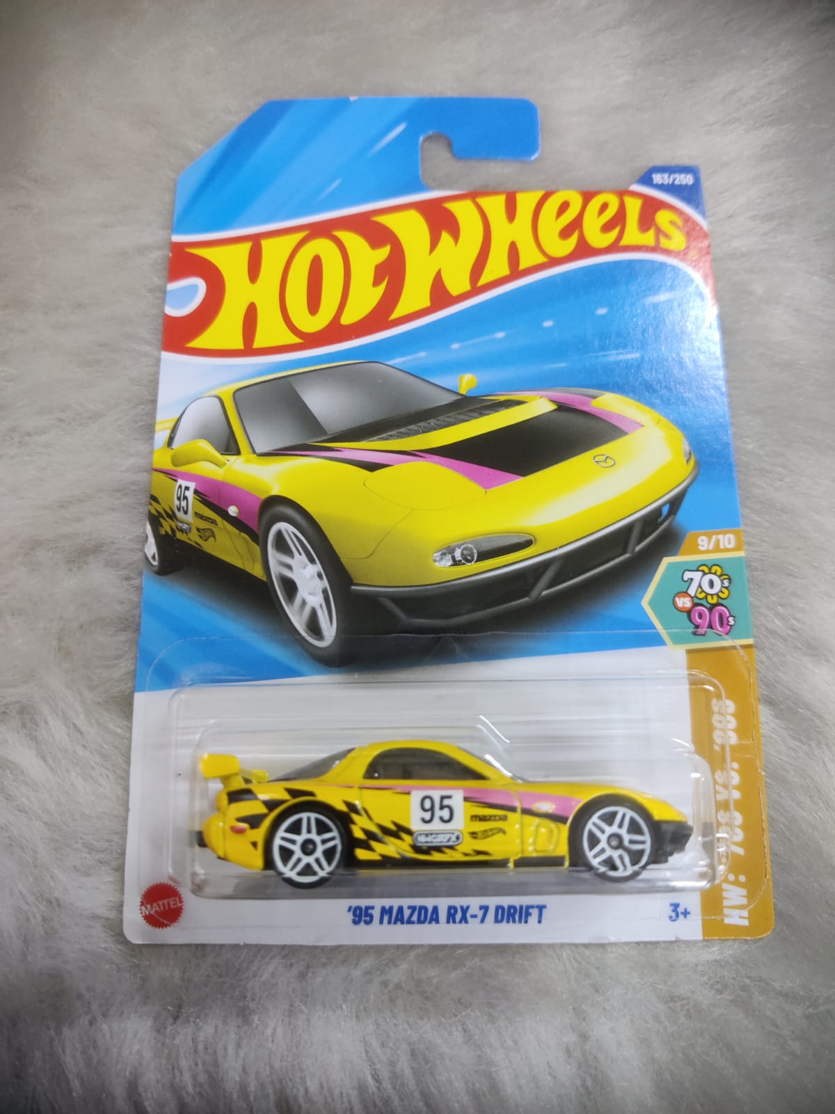Hot Wheels Rare Vehicle Exclusive Collection - '95 Mazda Rx-7 Drift